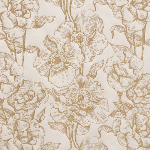 Copper brown floral - copper,
