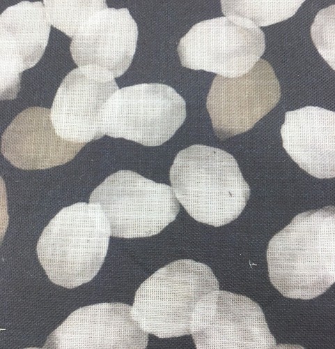 Dark grey abstract patterned - grey,