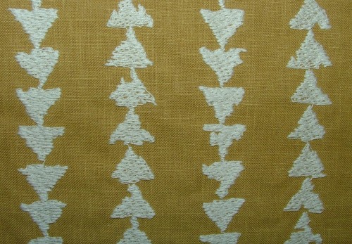 Geometric curtain upholstery - geometric,