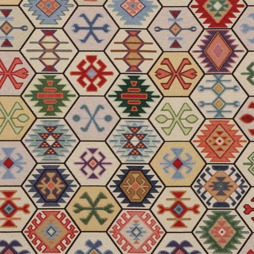 Yucatan geometric tapestry - geometric,