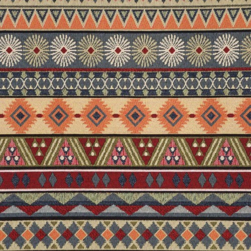 Aztec stripe rustic fabric - stripe,